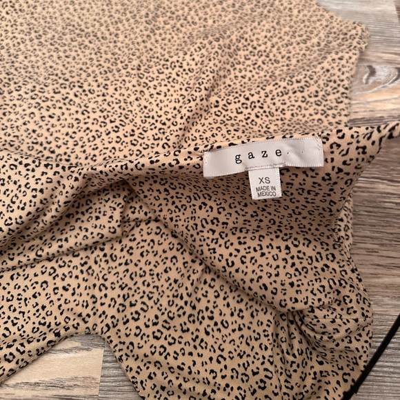 gaze cheetah print body suit - Picture 3 of 4